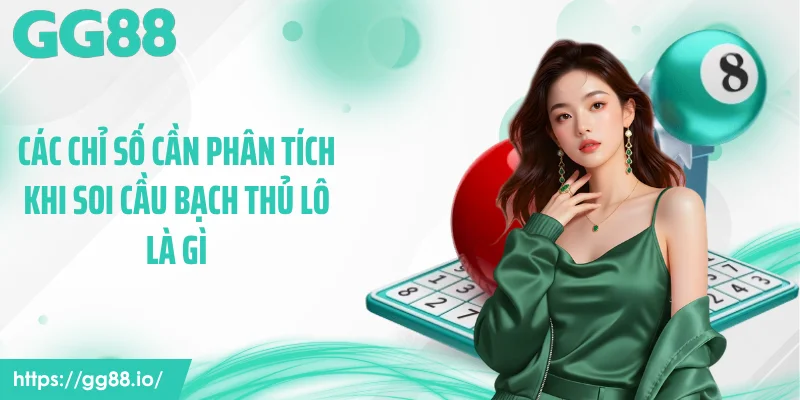 Các chỉ số cần phân tích khi soi cầu bạch thủ lô là gì